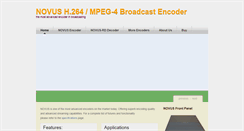 Desktop Screenshot of broadcastencoders.com